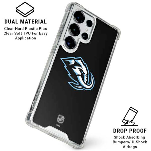NHL Utah Mammoth Alternate Black Galaxy S25 Ultra Clear Case